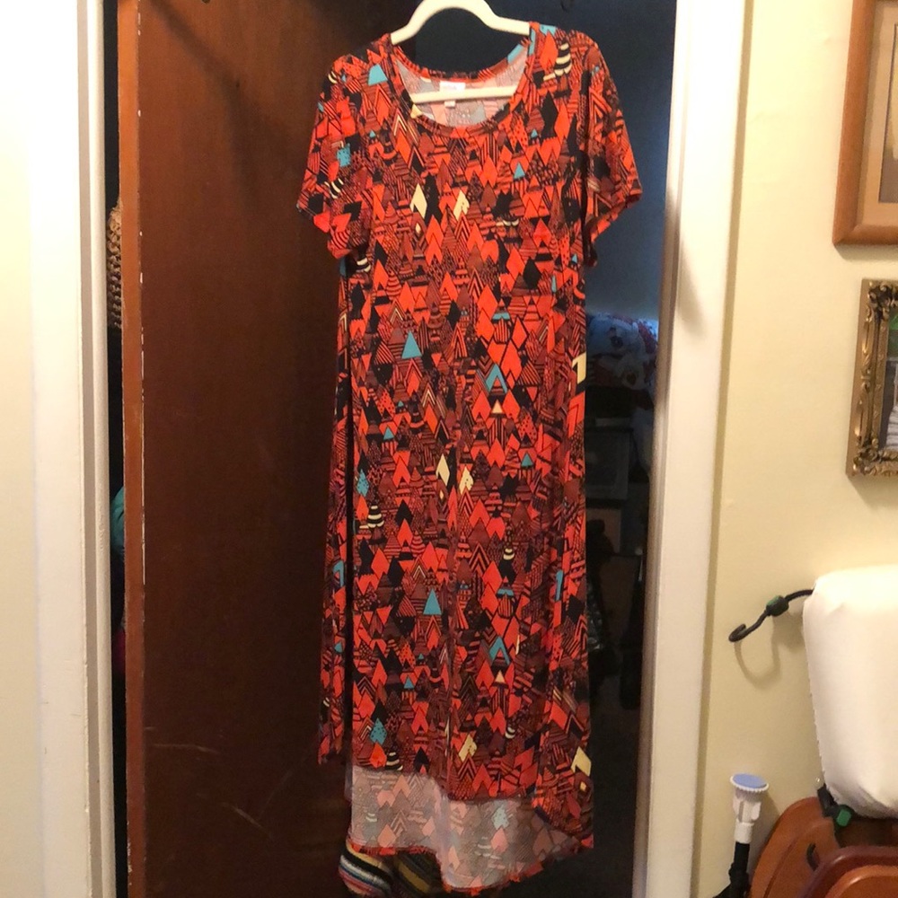 LuLaRoe high low dress